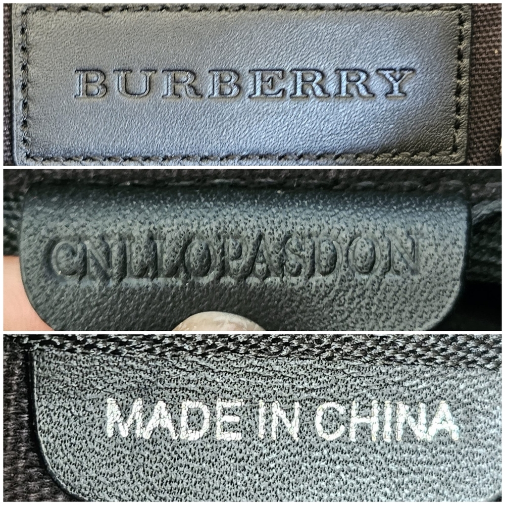 Burberry Marden Backpack London Check Coated Canvas with Leather - Picture 4 of 10